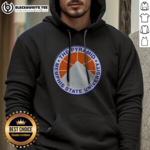 Pretty The Pyramid Memphis State University Hoodie featuring vibrant graphics and a cozy fit.