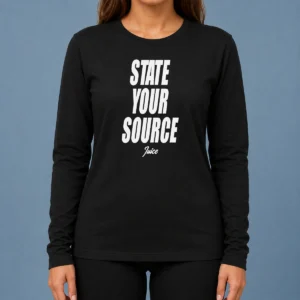 Pretty Jaylen Brown State Your Source Long Sleeve Shirt