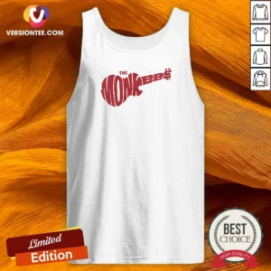 Awesome The Monkees Guitar Logo Tank Top