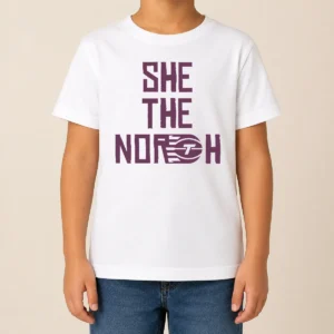 Funny Toronto Tempo She The North Kids T-Shirt
