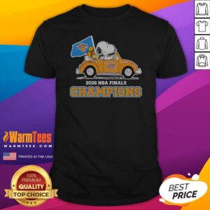 Original Snoopy And Woodstock New York Knicks 2026 NBA Finals Champions