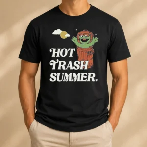 Pretty Vintage Oscar The Grouch Trash Can Hot Trash Summer