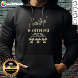 Pretty Sweet Home Hartford 2026 Hoodie in a cozy setting, perfect for casual wear.