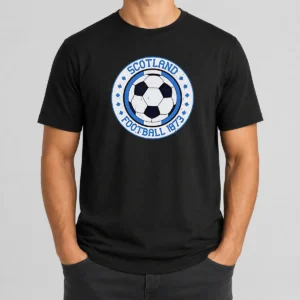 Funny Scotland Football 1873 Vintage Soccer