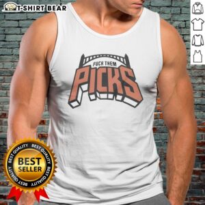 Top New York Knicks F Them Picks Tank top featuring a bold graphic design for fans.