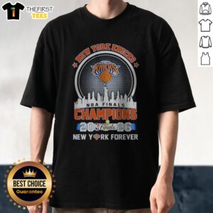 Awesome New York Knicks NBA Finals Champions 2026 Shirt featuring bold team graphics on a comfortable cotton tee