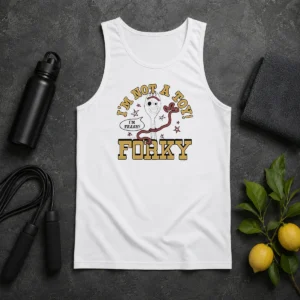 Good Im Not A Toy Story Forky Im Trash Tank Top