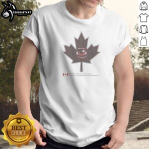 Premium Digital Safety Commission Of Canada Maple Leaf Eye Circuitry Surveillance