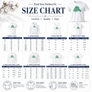 Size chart for Pretty Jason Kelce Philadelphia Eagles Oceandrive Shore Birds with measurements in inches and cm