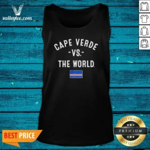 Pretty Cape Verde Vs The World National Team Pride Patriotic Country Flag World Cup 2026 Tank Top
