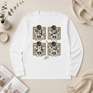 Premium Basketball Purdue The Lance Dance Lance Jones Long Sleeve Shirt