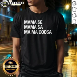Original Mama Se Mama Sa Ma Ma Coosa shirt featuring bold text on a comfortable cotton tee