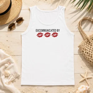 Pretty Excommunicated By Lips Tank Top