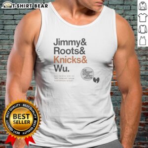 Original Jimmy And Roots And Knicks And Wu New York Knicks Tank Top