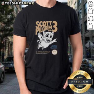 Scott Pilgrim Vol 3 T-shirt featuring vibrant graphics for the biggest adventure fans of the series.