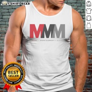 Good Mune Montgomery Miguel MMM Logo Tank top featuring a vibrant logo design on a classic fit.