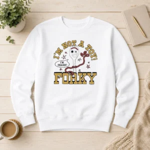Original Im Not A Toy Story Forky Im Trash Sweater