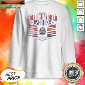 Funny 2026 NCAA College World Series Alabama Georgia Carolina Oklahoma Ole Miss Sweatshirt