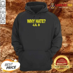 Hot Basedworld Lil B Why Hate Based God Rap Hoodie