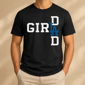 Hot Los Angeles Dodgers LA Girl Dad