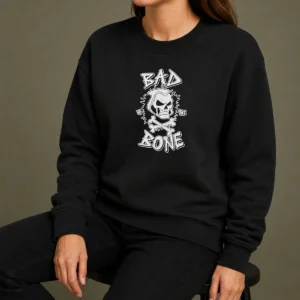Premium Bad To The Bone Skull Skeleton Sweater