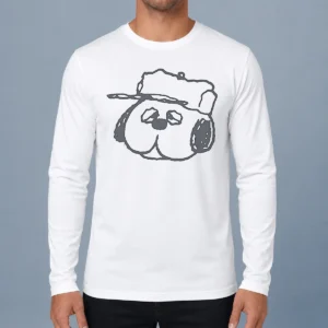 Top Peanuts Olaf Larger Than Life Long Sleeve Shirt