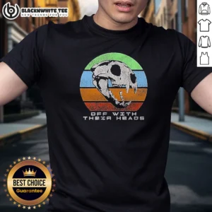 Original Off With Their Heads The Crypt Denver CO Shirt featuring bold graphic print on front, classic fit, short-sleeve cotton tee