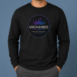 Nice Unchained Lab Launch Your Communitys Long Sleeve Shirt