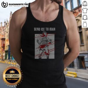 Good Send ICE To Iran Immigration Political Satire Tank Top