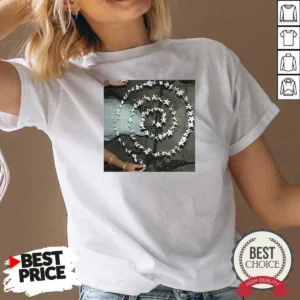 Official Run For Cover Records Fiddlehead Baby Ill Change V Neck Shirt v neck optimized with short sleeves and soft fabric
