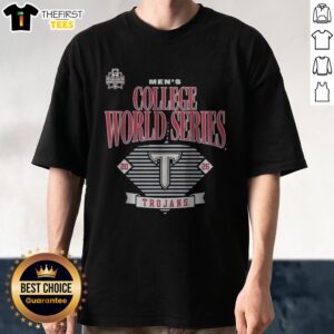 Premium Trojans 2026 Men'S College World Series Omaha NCAA Baseball Championship Team Shirt in classic crew neck style