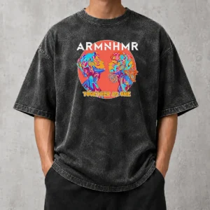 Pretty Together As One Electronic Music Washed T-Shirt