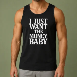 Official I Just Want The Money Baby Tank Top