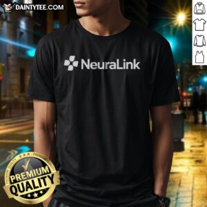 Hot Neuralink Logo Shirt featuring a bold and vibrant design on a comfortable fabric.