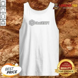 Premium Chatjewpt Chatgpt Parody Logo Tank Top