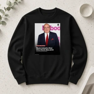 Pretty Music Industry Titan Clive Davis Dies At 94 Long Sleeve Shirt