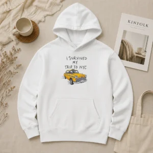 Original NYC Vacation I Survived My Trip To Yellow Taxi Hoodie