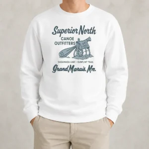 Nice Superior North Canoe Outfitters Sweater