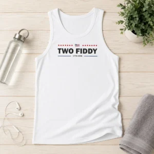 Awesome Two Fiddy 1776 2026 Patriotic USA 250th Years American Flag 4th Of July Tank Top
