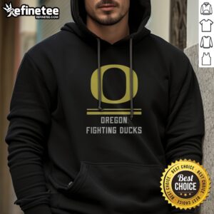 Nice Oregon Ducks Fighting Ducks hoodie displayed in a vibrant green color, perfect for fans.