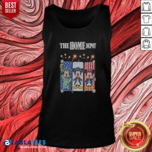 Pretty The Home Depot Mickey Mouse Statue Of Liberty Uncle Sam Patriotic tank top optimized with vibrant patriotic graphics