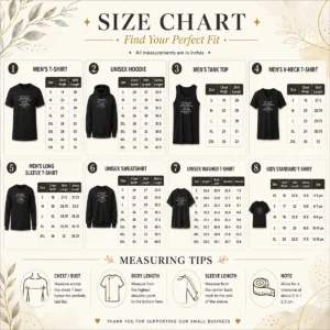 Size chart for Pretty Of Course My Baby Daddy Talks Shit About Me Its Free If It Cost He Wouldnt Say A Word with measurements in inches and cm