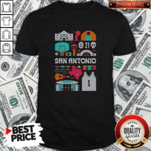 Premium San Antonio Spurs NBA Basketball Elias Stein shirt optimized, featuring a classic crew neck and short sleeves
