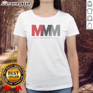 Good Mune Montgomery Miguel MMM Logo Ladies shirt featuring a unique graphic design