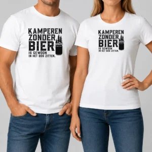 Pretty Kamperen Zonder Bier Is Gewoon In Het Bos Zitten Beer