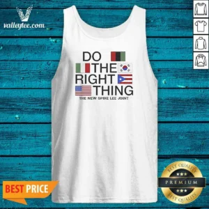 Hot Spike Lee Do The Right Thing The New Spike Lee Joint Flags Tank Top