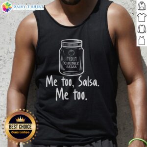 Pretty Me Too Salsa Me Too Tank Top featuring vibrant colors and a playful design