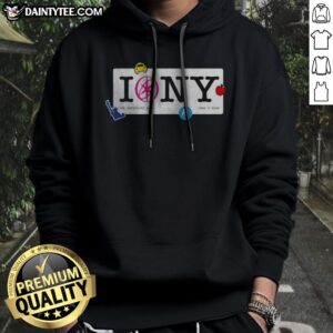 Awesome The Governors Ball I Love New York City Hoodie featuring a vibrant graphic design