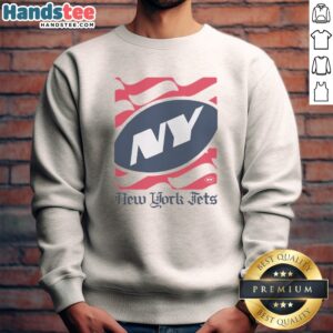 Original New York Jets American Heritage Wordmark Sweatshirt featuring the iconic team logo