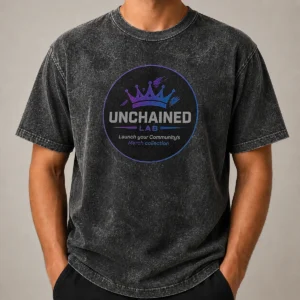 Nice Unchained Lab Launch Your Communitys Washed T-Shirt
